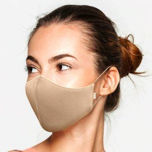 BLOCH B-Safe Soft Stretch Sand/Nude Adult Face Mask 3 Pack A001AP